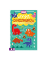 Książka Baw się. Wyspa dinozaurów. Łamigłówki i naklejki ZIELONA SOWA - nr 1