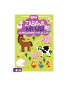 Książka Baw się. Zabawa na wsi. Łamigłówki i naklejki ZIELONA SOWA - nr 1