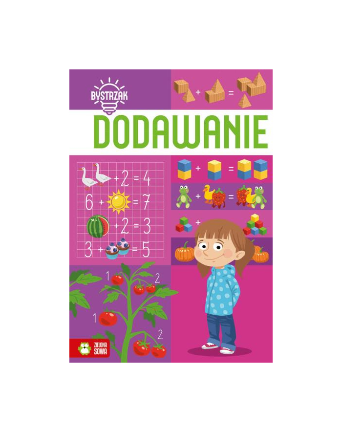 Książka Bystrzak. Dodawanie ZIELONA SOWA główny