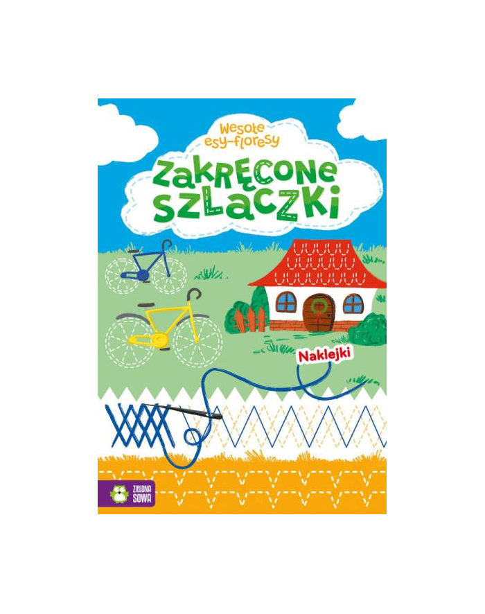 Książka Wesołe esy-floresy. Zakręcone szlaczki. ZIELONA SOWA główny