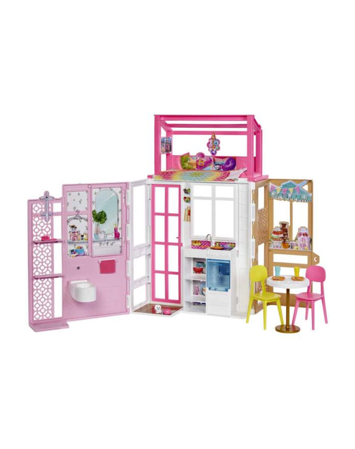 Barbie Kompaktowy domek dla lalek HCD47 MATTEL główny