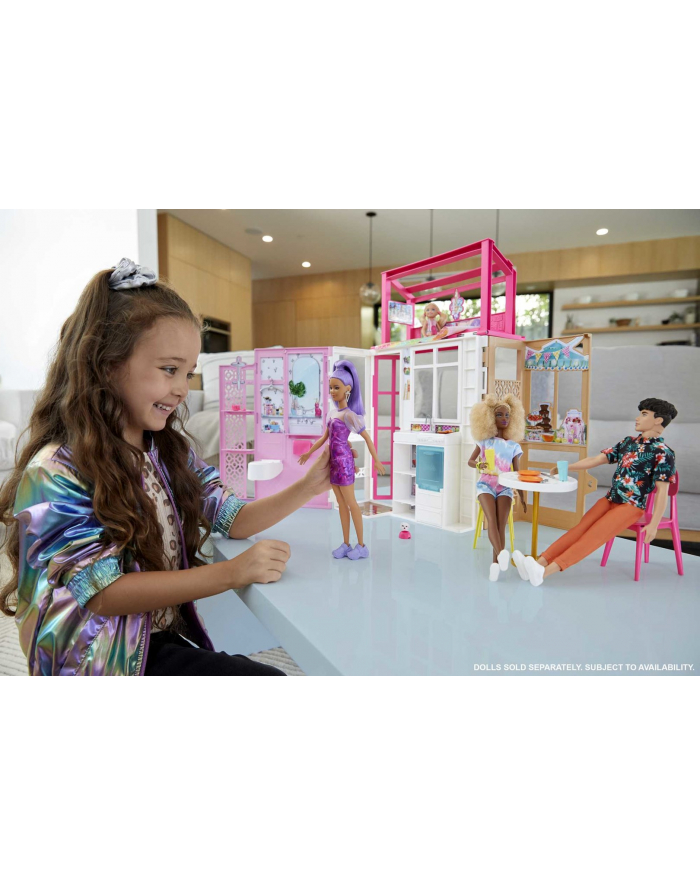 Barbie Kompaktowy domek dla lalek HCD47 MATTEL główny