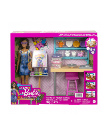 Barbie Pracownia artystyczna zestaw HCM85 p3 MATTEL