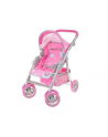 Wózek spacerowy róż w śnieżynki M2101 108578-548954 Adar - nr 1