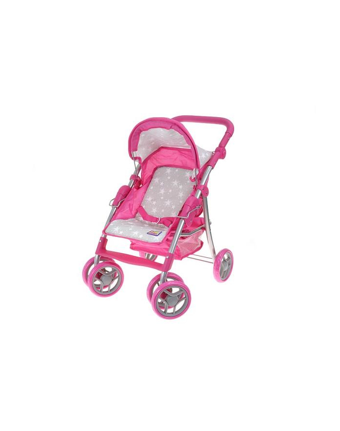 Wózek spacerowy szary w gwiazdki B2104WL 108578-549043 Adar główny