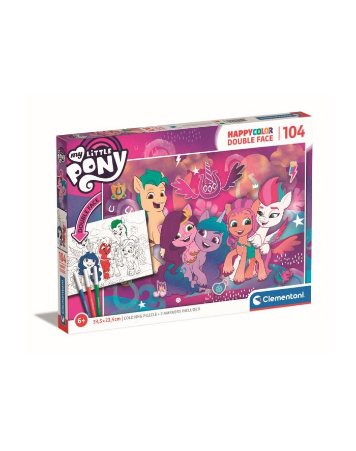 Clementoni Puzzle 104el My Little Pony 25726 główny