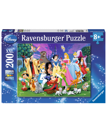 ravensburger Puzzle 200el Disney. Ulubione postacie z bajek 126989