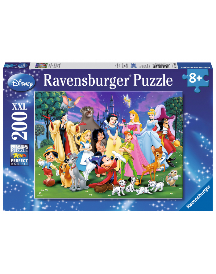 ravensburger Puzzle 200el Disney. Ulubione postacie z bajek 126989 główny
