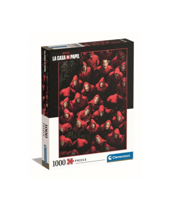 Clementoni Puzzle 1000el Dom z papieru. La casa de papel 39654