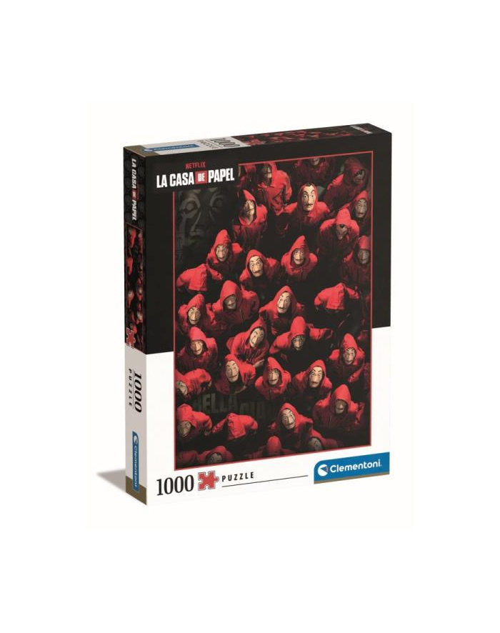 Clementoni Puzzle 1000el Dom z papieru. La casa de papel 39654 główny