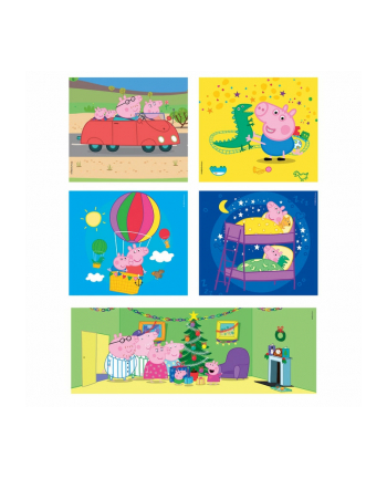 Clementoni Puzzle 10w1 Świnka Peppa. Peppa Pig 20271