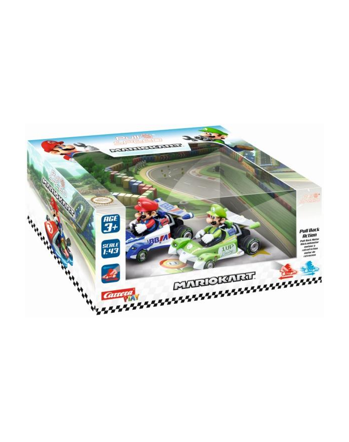 stadlbauer Samochód P'amp;S Mario Kart '';Circuit Special''; Twinpack 13015 Carrera główny