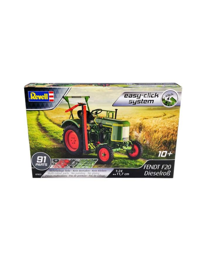 cobi Revell 07822 Ciągnik FENDT F20 Diselross easy-click system 1:24 główny