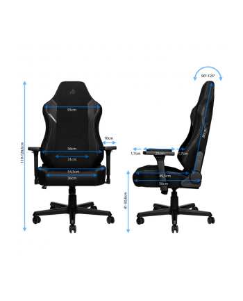 Gaming chair Nitro Concepts X1000 Black nr 2