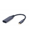 GEMBIRD A-USB3C-HDMI-01 Adapter USB Typ-C do HDMI szary 15cm - nr 1