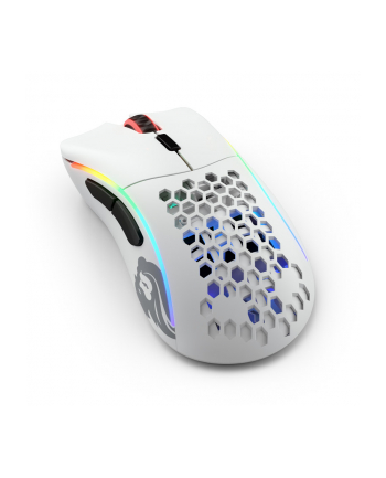 Glorious PC Gaming Mouse Race Model D- RGB Optikai Wireless Matt White nr 2