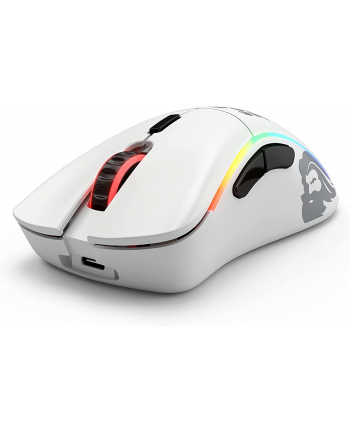 Glorious PC Gaming Mouse Race Model D RGB Optical Wireless White