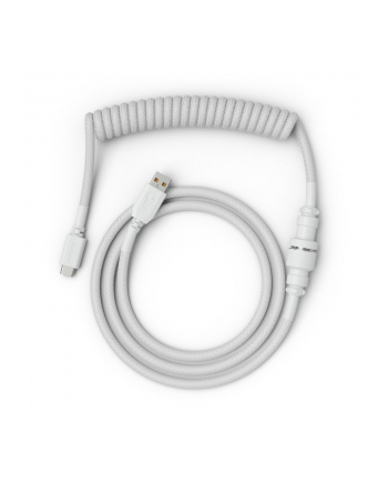 Glorious PC Gaming Race Coiled Cable Ghost White