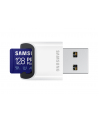 SAMSUNG PRO Plus 128GB microSDXC UHS-I U3 160MB/s Full HD 4K UHD memory card including USB card reader - nr 16