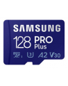 SAMSUNG PRO Plus 128GB microSDXC UHS-I U3 160MB/s Full HD 4K UHD memory card including USB card reader - nr 36