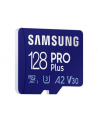SAMSUNG PRO Plus 128GB microSDXC UHS-I U3 160MB/s Full HD 4K UHD memory card including USB card reader - nr 37