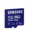 SAMSUNG PRO Plus 128GB microSDXC UHS-I U3 160MB/s Full HD 4K UHD memory card including USB card reader - nr 38