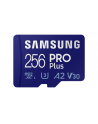 SAMSUNG PRO Plus 256GB microSDXC UHS-I U3 160MB/s Full HD 4K UHD memory card including USB card reader - nr 17