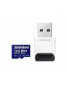 SAMSUNG PRO Plus 256GB microSDXC UHS-I U3 160MB/s Full HD 4K UHD memory card including USB card reader - nr 29