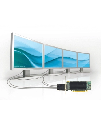 Karta Graficzna Matrox M9140 512MB 4xDVI PCI-Express x16 low profile