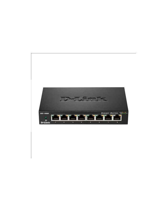 D-LINK DGS-1008D GigaExpress Switch  8x10/ 100/1000 Mbs Copper Giga główny
