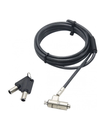 DICOTA Security Cable Nano Lock Ultra Slim Keyed 2.5x6 mm slot Kolor: CZARNY