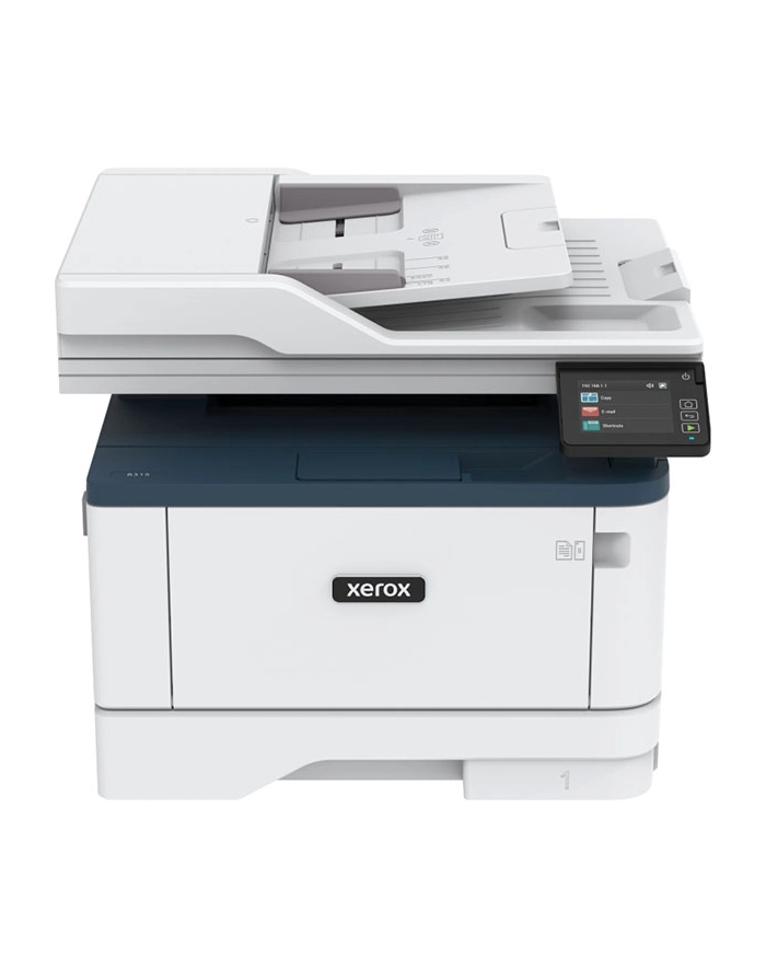 XEROX B315DNI A4 mono MFP 40ppm Print Copy Scan Fax Duplex network wifi USB 250 sheet paper tray główny