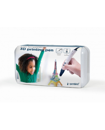 GEMBIRD 3DP-PENLT-02 Długopis do druku 3D 3D pen niskotemperaturowy PCL filament szary