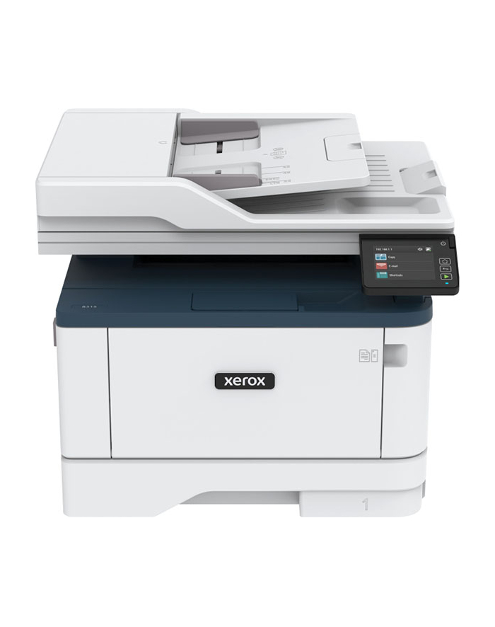 XEROX B315DNI A4 mono MFP 40ppm Print Copy Scan Fax Duplex network wifi USB 250 sheet paper tray główny