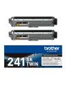 BROTHER TN241BK TWIN-pack Kolor: CZARNY toners BK 2500pages/cartridge - nr 26