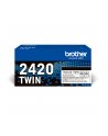 BROTHER TN2420 TWIN-pack Kolor: CZARNY toners BK 3000pages/cartridge - nr 31