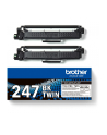 BROTHER TN247BK TWIN-pack Kolor: CZARNY toners BK 3000pages/cartridge - nr 21