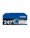 BROTHER TN247BK TWIN-pack Kolor: CZARNY toners BK 3000pages/cartridge - nr 24
