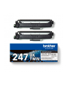 BROTHER TN247BK TWIN-pack Kolor: CZARNY toners BK 3000pages/cartridge - nr 31
