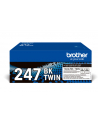 BROTHER TN247BK TWIN-pack Kolor: CZARNY toners BK 3000pages/cartridge - nr 36