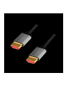 LOGILINK CHA0104 Kabel HDMI A/M to A/M 8K/60Hz alu czarny/szary 1m - nr 2