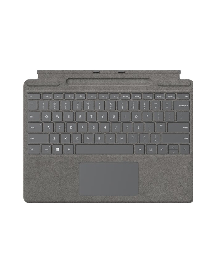 microsoft MS Surface Pro8 TypeCover Platinum Silver English International główny