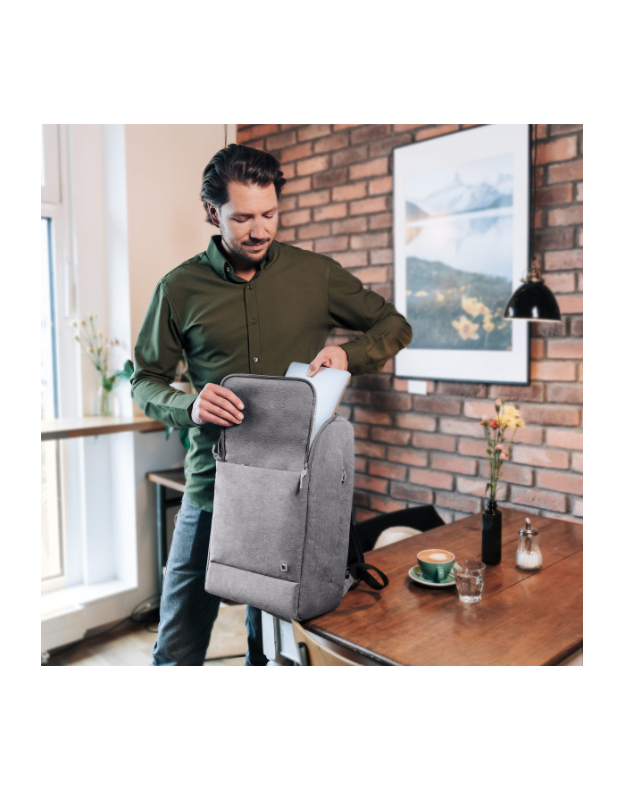 DICOTA Eco Backpack MOTION 13-15.6inch Light Grey główny