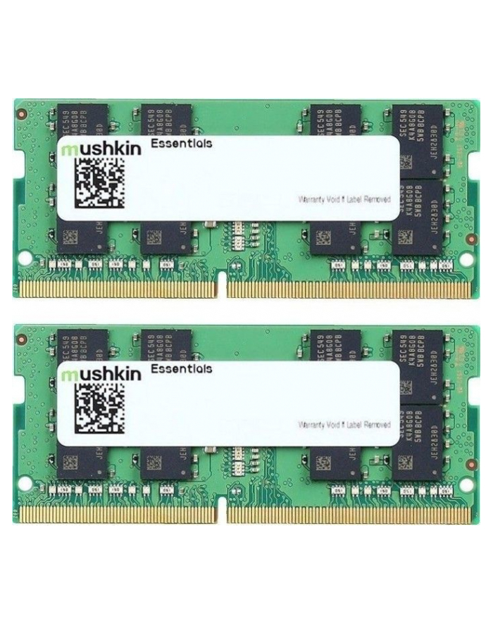 Mushkin DDR4 -32 GB - 3200 - CL - 22 - Dual Kit, RAM (MES4S320NF16GX2, Essentials) główny