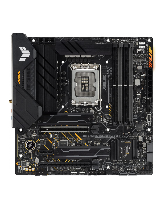 ASUS TUF GAMING B660M-PLUS WIFI LGA 1700 1xDP 1x HDMI 1xPCle 5.0/4.0/3.0 x16 slot główny