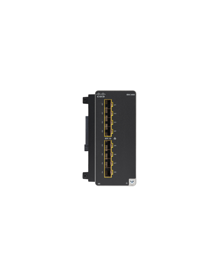 CISCO Catalyst IE3400 with 8 GE SFP ports Expansion Module główny
