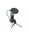 ART CAPACITIVE STANDING MICROPHONE WITH MEMBRANE AC-02 TRIPLE USB LED - nr 1