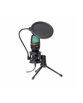 ART CAPACITIVE STANDING MICROPHONE WITH MEMBRANE AC-02 TRIPLE USB LED