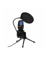 ART CAPACITIVE STANDING MICROPHONE WITH MEMBRANE AC-02 TRIPLE USB LED - nr 5