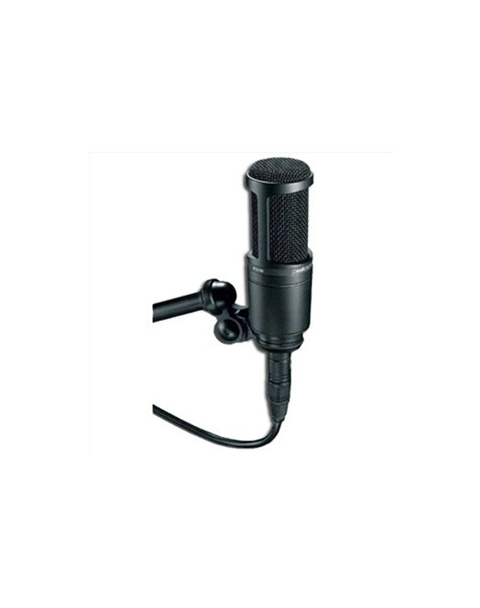 Audio Technica AT2020 condenser microphone Kolor: CZARNY - cardioid condenser microphone główny